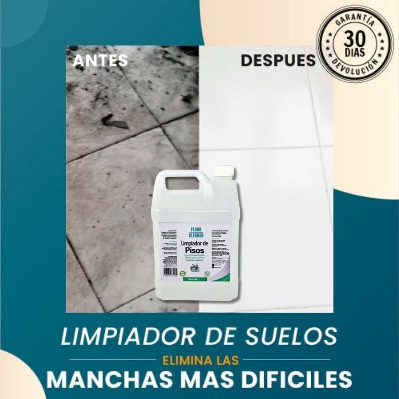 FLOOR CLEANER | POTENTE DESENGRASANTE Y ELIMIDOR DE MANCHAS DIFICILES