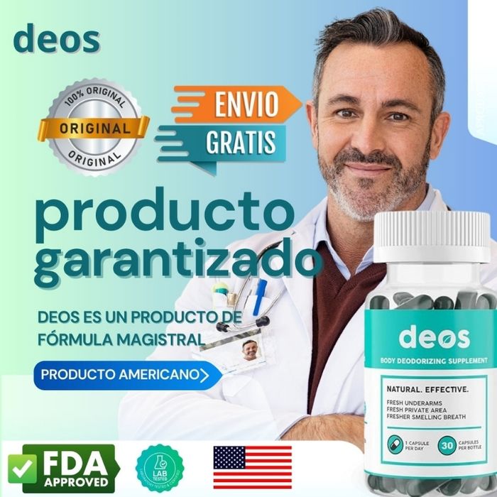 Desodorante corporal en cápsula 100% Natural