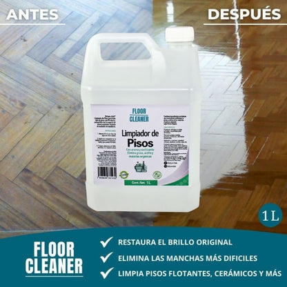 FLOOR CLEANER | POTENTE DESENGRASANTE Y ELIMIDOR DE MANCHAS DIFICILES