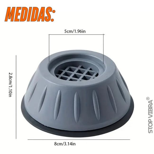 StopVibra® Soporte para Lavadoras (4x1 HOY)