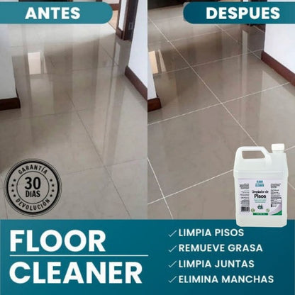 FLOOR CLEANER | POTENTE DESENGRASANTE Y ELIMIDOR DE MANCHAS DIFICILES