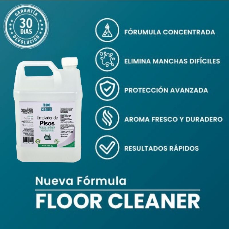 FLOOR CLEANER | POTENTE DESENGRASANTE Y ELIMIDOR DE MANCHAS DIFICILES