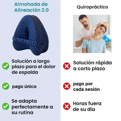 Almohada de Alineación 2.0 - Alivia el dolor de cadera y la ciática