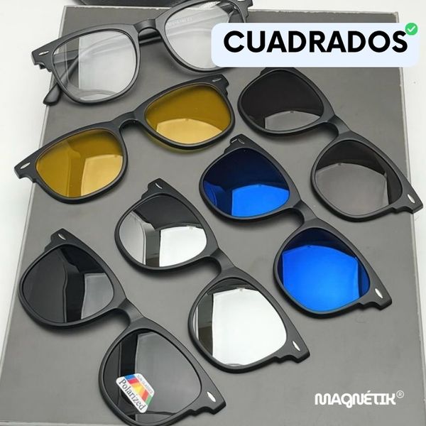 MAGNÉTIK - Lentes 6 en 1 + Mochila (Obsequio Hoy)