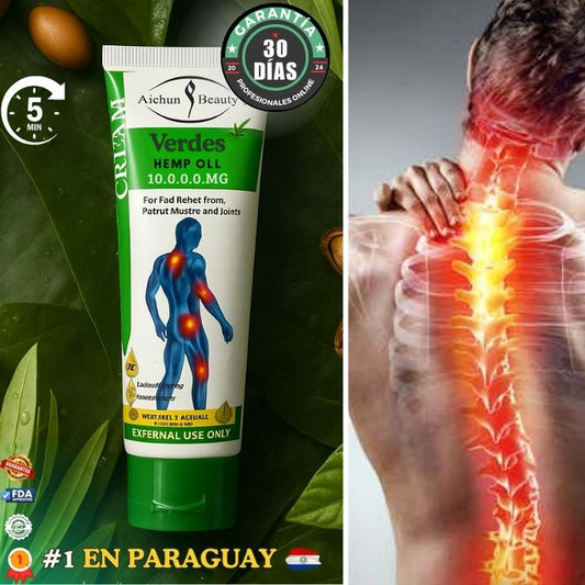 Crema hierbas verdes - Alivio Natural al Dolor Neuropático