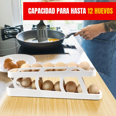 DISPENSADOR DE HUEVOS DE 2 PISOS
